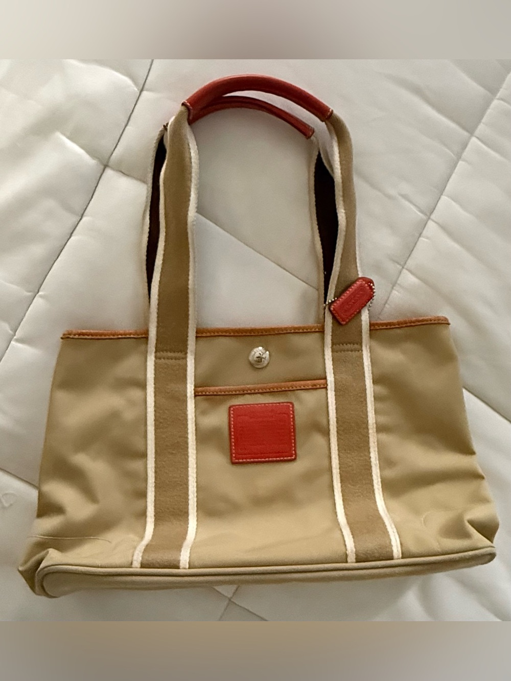 Coach Canvas Tote Bag - Women Bags